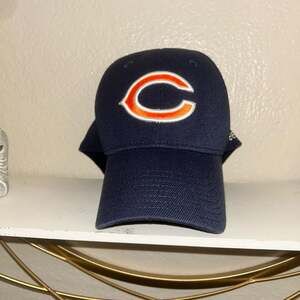 Reebok Chicago Bears NFL Onfield Hat GSH Side Patch Navy Blue Size L/XL
